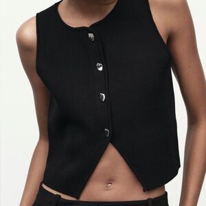 Zara Knit Vest Top